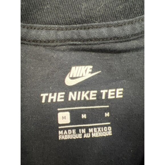 Nike Air Tee Mens Black It’s A Revolution Pure Cotton Crew Neck T Shirt Size M - Picture 6 of 16